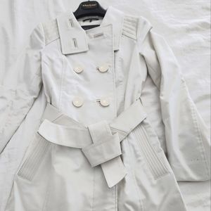 Mackage White Trenchcoat XXS
